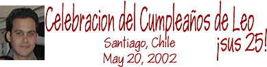 cumplea&ntilde;os de Leonardo Carrasco
